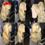 13x4 13x6 Virgin Remy Hair Wigs Body Wave Lace Front Wig 613# Blonde Hair Wig Human Hair Wigs 150 Density