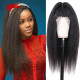 Lace Front Wig Natural Black Lace Frontal Wig Remy 130% 150% Density Brazilian 13x4 13x6 Kinky Straight Human Hair Wigs For Women