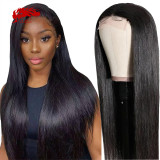 130% 150% Brazilian Straight 4x4 5x5 Lace Closure Wig Natural Black Color Wig 10 -30 inches Virgin Remy Hair Wig Best Human Hair Wigs