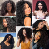 130% 150% Brazilian Kinky Curly 4x4 5x5 Lace Closure Wig Natural Black Color Wig 10 -30 inches Virgin Remy Hair Wig Best Human Hair Wigs