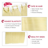 Ali Queen Hair Straight Tape In Human Hair Extension Brazilian Virgin Hair Extensions