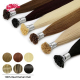 Ali Queen Hair Straight  Flat Tip Human Hair Extension Raw Virgin Hair Extensions