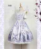 Nightmare Spells~ Lolita JSK Dress With Back Open Design
