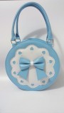 Round Shape Sweet Bow Lolita Handbag
