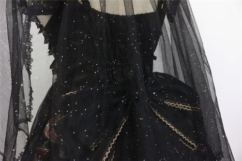 Fantasy Night Wizard Halloween Gothic Lolita Jsk Dress 74 99