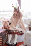 Sweet Poker Card Embroidery Wool Lolita Cloak/Cape