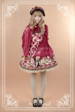 Neverland Chiffon Hime Sleeves Blouse White S&Wine M - In stock