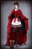 The Wolf Turns Little Red Riding Hood~ Lolita Fullset (OP++ Scarf ...
