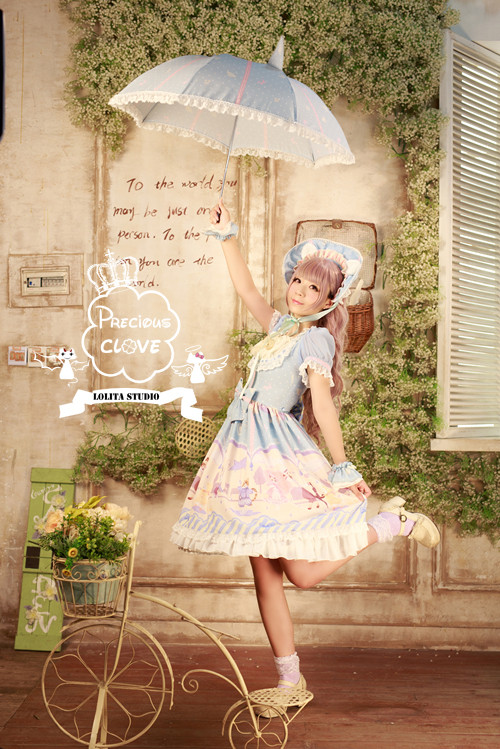 Precious Clove ***Singing In The Rain*** Lolita Parasol
