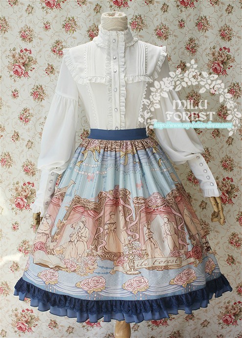 Milu Forest~Pride and Prejudice~ Lolita Skirt