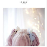 Dreamholic~ Catherine's Afternoon Tea with Cat~ Natural Bangs Lolita Wig With Two Ponytails -In Stock