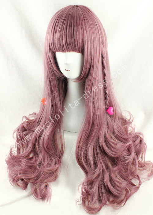AMO 70cm Lavender Pink Curls Lolita Wig
