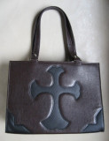 Loris Rose Cross Pleather Handbag -In Stock