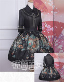 Strawberry Witch~ Chibor's Fairytale Dream Lolita Skirt -Ready Made