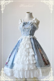 Neverland Lolita -Maiden in May- Lolita High Waist JSK with Open Front Design