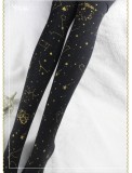 Fly In The Starry Sky- Lolita Velvet Tights for Autumn and Winter