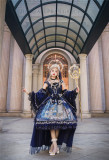 Nine Ode ~Nation of Dawn & Dusk Elegant Normal Waist Lolita JSK - In Stock
