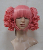 Dark Pink Unicolor Curl Lolita Wig