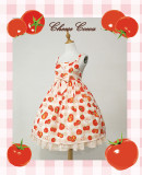 Cherry Tomato ~Sweet High Waist Dailywear Lolita Jumper