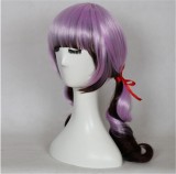Cute Face Framing Purple Gradient Cosplay Wig