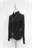 Ode to The Night~ Sharp Collar Long Sleeves Lolita Blouse