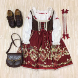 Fleurs et écho~ Lolita JSK Dress -Ready Made