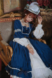 Miss Point ~Mrs Jennifer Elegant Velvet Lolita OP Wine Size XXL - In Stock