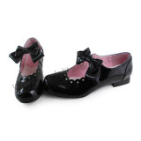 Glossy White 2.5CM Heel Princess Lolita Shoes