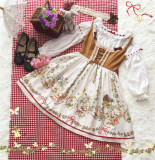 Fleurs et écho~ Lolita JSK Dress -Ready Made