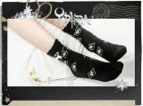The Mysterious Cards- Lolita Short Socks