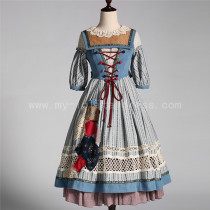Classical Puppets ~Cinderella Daily Wear Lolita OP-Ready Made