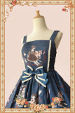 Infanta ~Broken Doll~ Lolita Printed Jumper -Ready Made