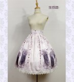 Nightmare Spells~ Lolita Skirt Black M- In Stock