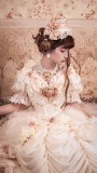 Henrietta ~Rose Queen Flowers Luxury Lolita OP -Pre-order