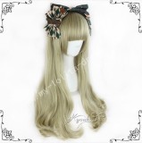 70cm Girl's Dark Goldenrod Lolita Wig