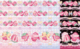 Alice Girl ~Strawberry With Cream~ Sweet Lolita Jumper  + Badage -Pre-order