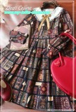 Aisha's Magic Book~ Long Sleeves Lolita OP -Ready Made