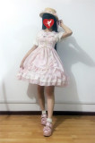 Neverland Lolita -Antique Clock- Chiffon Tailored Lolita Printed JSK