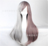 Sweet Girl's Face Framing Cosplay Long Straight Wig