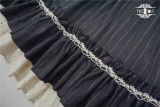 Rose Humanoid~ Stripe Vintage High Waist Lolita Vest/Skirt -Pre-order