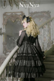 Carol~ Lolita High Waist A-shaped Lolita JSK -Ready Made