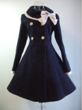 Princess Faith Classic Elegant Wool Long Lolita Coat