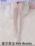 Strawberry Vines~ 120D Lolita Tights -Ready Made