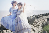 Fantastic Wind ~Deep-sea Maiden~ Kirakira Chiffon Stars Lolita OP -Ready Made