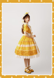Alice Girl ~Sunflower Classic Lolita Short Sleeves OP -Pre-order