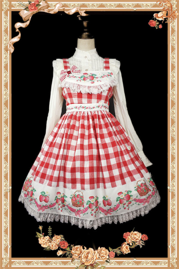 Gingham lolita clearance