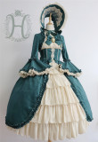 Victoria Doll~ Vintage Lolita OP Dress- Ready Made