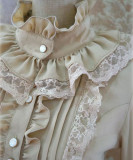 Sweet Ruffles Silk and Linen Lolita Shirt 5 Colors