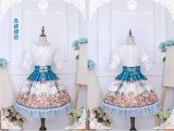 Long Ears & Sharp Ears Lolita ~The Companion In the Forest Lolita Skirt/Cape/Blouse -Ready Made