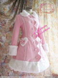 Emilia Love Heart Sweet Long Lolita Winter Coat